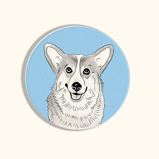 Corgi Coasters